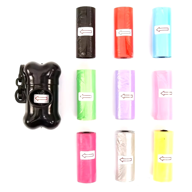 600 Count Disposable Dog Waste Bags - Leak-Proof Bulk Pet Poop Bags for Efficient Cleanup