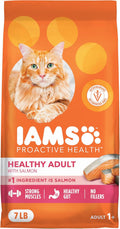 Proactive Health Dry Cat Food, Healthy Cat Food Dry Recipe for Adults, Salmon, 7 Lb. Bag